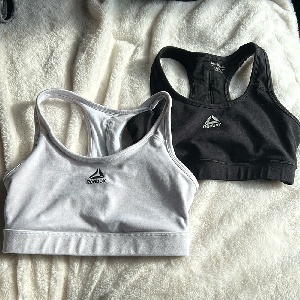 Both size xs black and white bras